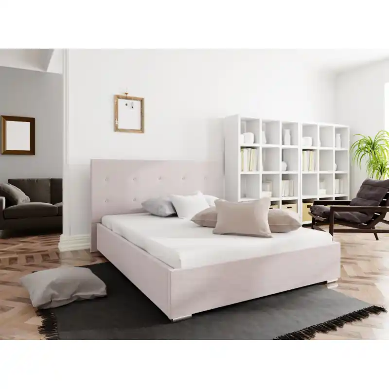 Akční Nabídka Manželská postel 160x200 FLEK 1 - růžová