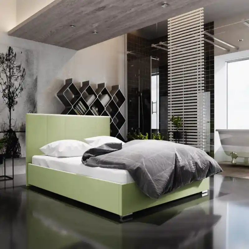 Koupit Online Manželská postel 160x200 FLEK 6 - žlutá