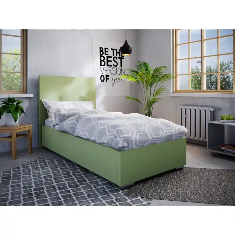 Jednolůžková postel 90x200 FLEK 2 - žlutá Nejprodávanější