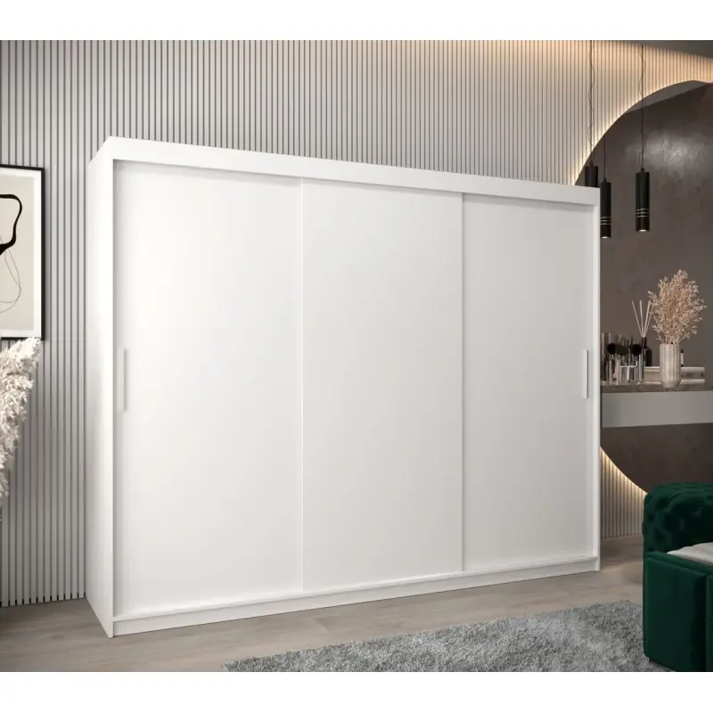 Oblíbený Skříň s posuvnými dveřmi v šířce 250 cm TIMEA - bílá