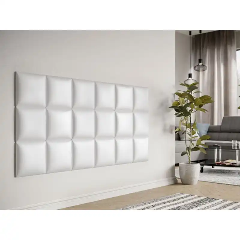 Objednat Nyní Čalouněný nástěnný panel 30x30 PAG - bílá eko kůže
