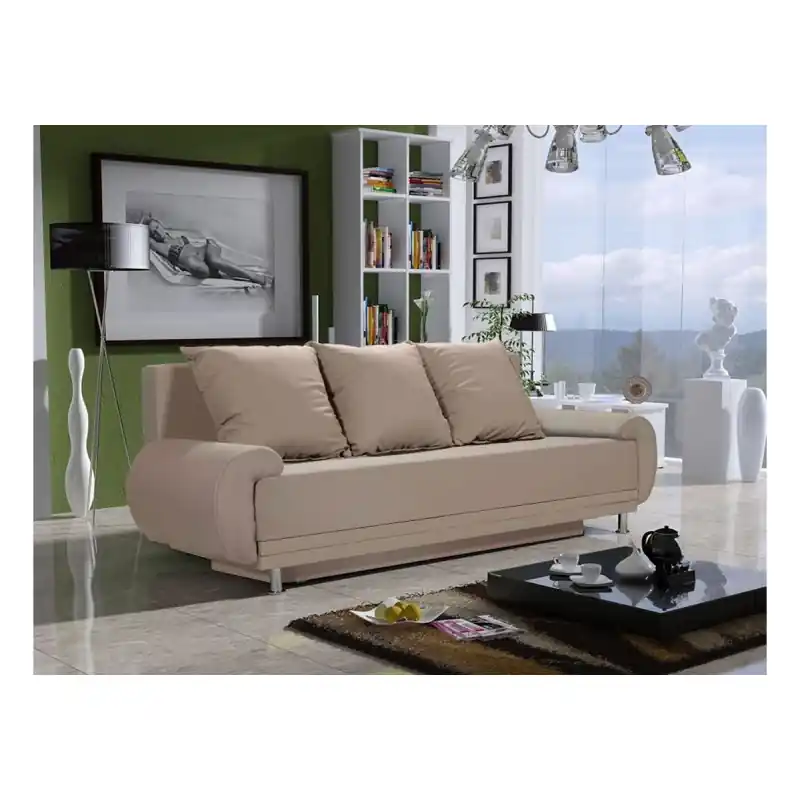 Odeslání Ihned Designová pohovka AMITERNO, béžová