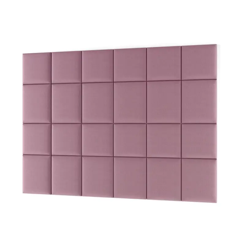 Must-Have Set čalouněných panelů na zeď 240x180 VALERIO - růžový