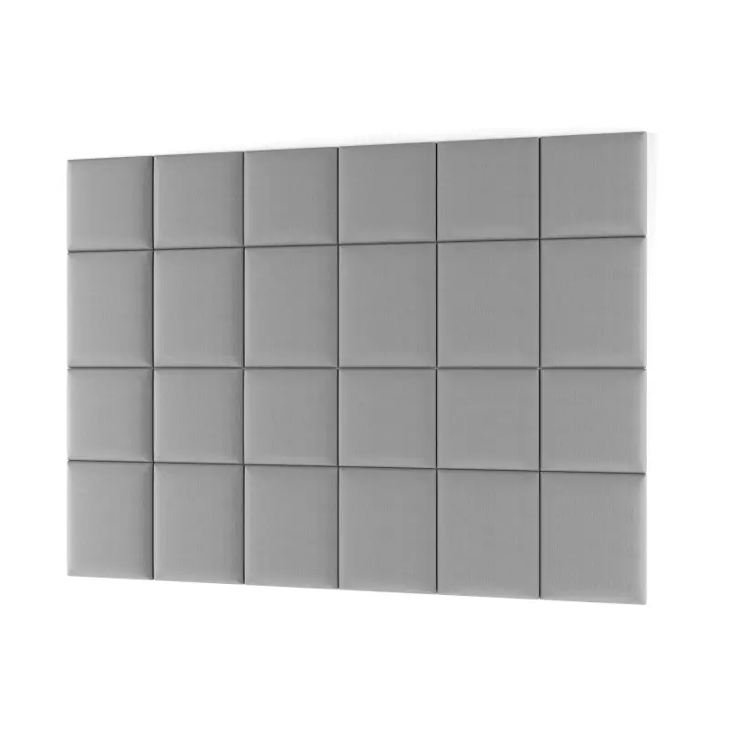 Set čalouněných panelů na zeď 240x180 VALERIO - světle šedý Finální Výprodej