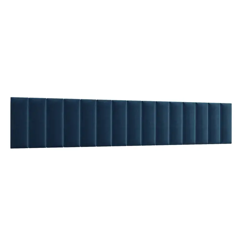 Nejlepší Volba Set čalouněných nástěnných panelů 300x60 VALERIO - modrý