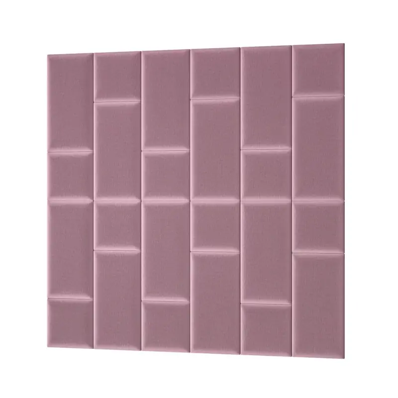 Tovární Cena Set panelů na zeď 180x180 VALERIO - růžový