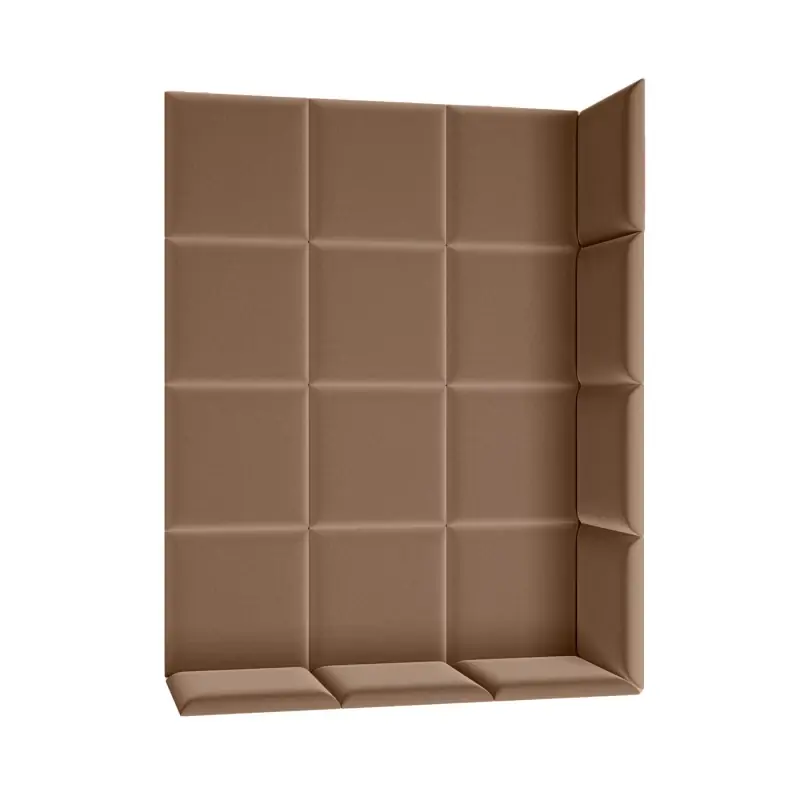 Výhodná Nabídka Set panelů na zeď 120x60 VALERIO - světle hnědý