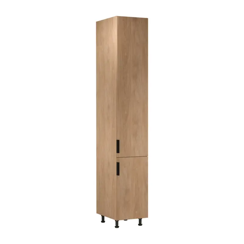 Vysoká kuchyňská skříň SALERNO - šířka 40 cm, dub Speciální Cena