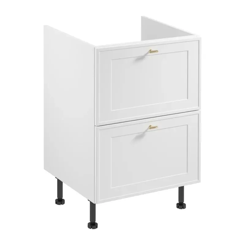 Must-Have Spodní šuplíková kuchyňská skříňka SALERNO - šířka 60 cm, bílá