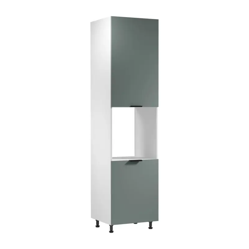 Kuchyňská skříň na vestavnou troubu SALERNO - šířka 60 cm, bílá / zelená Top Prodej