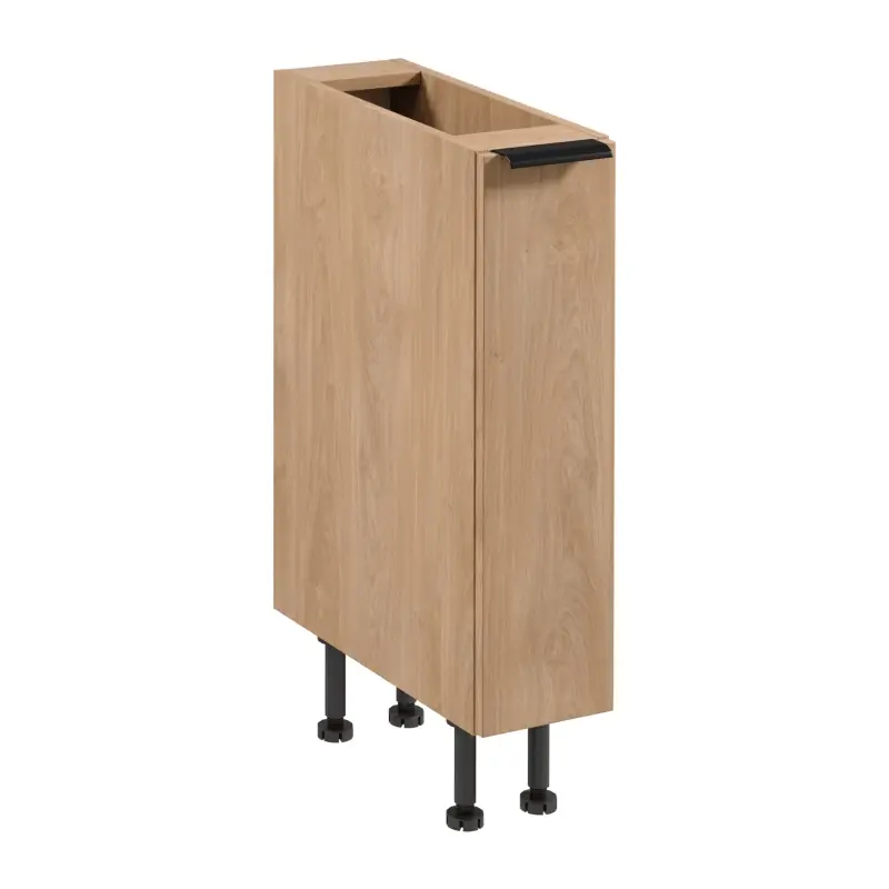 Expresní Doručení Výsuvná skříňka SALERNO - šířka 20 cm, dub