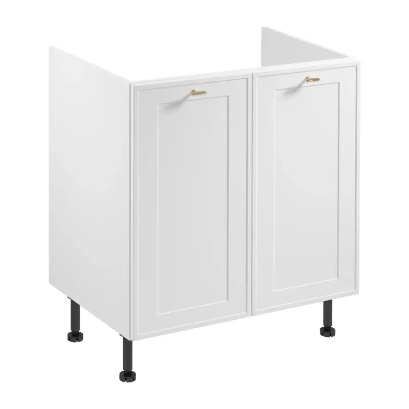 Bezpečná Platba Dolní dřezová skříňka SALERNO - šířka 80 cm, bílá