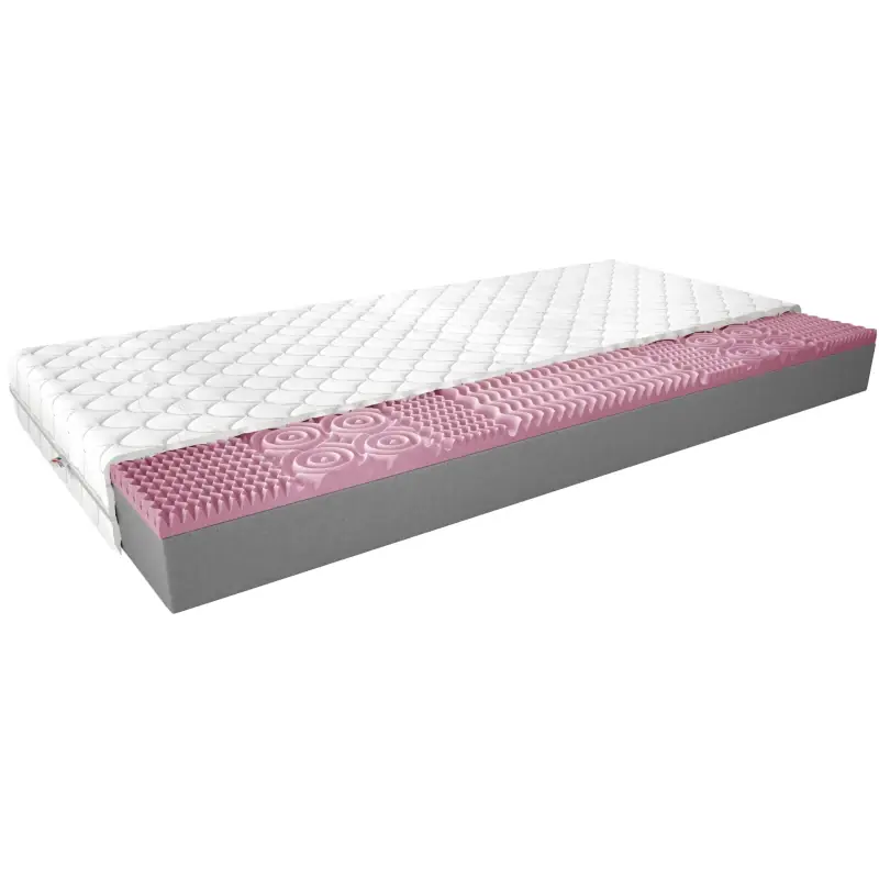 Středně tvrdá pěnová matrace 120x200 ZENITH 3 Časově Omezené